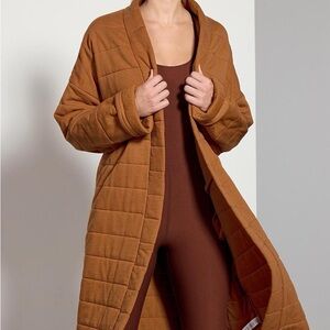 Immerse Quilted Insulated To-The-Studio Coat